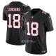 Camiseta NFL Limited Atlanta Falcons Kirk Cousins Vapor F.U.S.E. Negro1