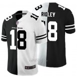 Camiseta NFL Limited Atlanta Falcons Ridley Black White Split