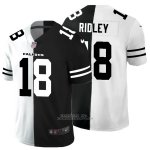 Camiseta NFL Limited Atlanta Falcons Ridley White Black Split