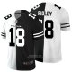 Camiseta NFL Limited Atlanta Falcons Ridley White Black Split