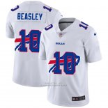 Camiseta NFL Limited Buffalo Bills Beasley Logo Dual Overlap Blanco