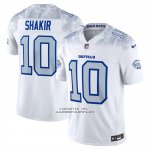 Camiseta NFL Limited Buffalo Bills Khalil Shakir 2025 Rivalries Collection Blanco