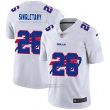 Camiseta NFL Limited Buffalo Bills Singletary Logo Dual Overlap Blanco