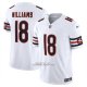 Camiseta NFL Limited Chicago Bears Caleb Williams Vapor F.U.S.E. Blanco