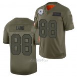 Camiseta NFL Limited Dallas Cowboys Ceedee Lamb 2019 Salute To Service Verde