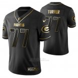 Camiseta NFL Limited Green Bay Packers Billy Turner Golden Edition Negro
