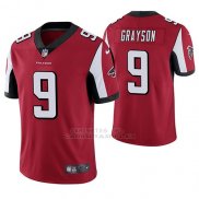 Camiseta NFL Limited Hombre Atlanta Falcons Garrett Grisson Rojo Vapor Untouchable