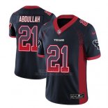 Camiseta NFL Limited Hombre Houston Texans Ameer Abdullah Azul 2018 Drift Fashion Color Rush