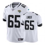 Camiseta NFL Limited Hombre Jacksonville Jaguars Brandon Linder Blanco Negro Vapor Untouchable