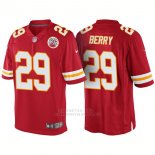 Camiseta NFL Limited Hombre Kansas City Chiefs 29 Eric Berry Rush Limited Rojo