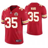 Camiseta NFL Limited Hombre Kansas City Chiefs Charvarius Ward Rojo Vapor Untouchable