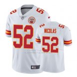 Camiseta NFL Limited Hombre Kansas City Chiefs Dadi Nicolas Blanco Vapor Untouchable