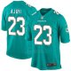 Camiseta NFL Limited Hombre Miami Dolphins 23 Jay Ajayi Aqua Game Verde