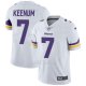 Camiseta NFL Limited Hombre Minnesota Vikings 7 Keenum Blanco