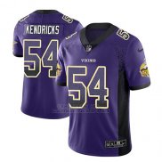 Camiseta NFL Limited Hombre Minnesota Vikings Eric Kendricks Violeta 2018 Drift Fashion Color Rush