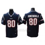 Camiseta NFL Limited Hombre New England Patriots 80 Ahombredola Azul Vapor Untouchable
