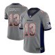 Camiseta NFL Limited Hombre New England Patriots Phillip Dorsett Gris 2018 Drift Fashion Color Rush