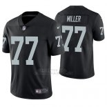 Camiseta NFL Limited Hombre Oakland Raiders Kolton Miller Negro Vapor Untouchable