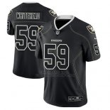 Camiseta NFL Limited Hombre Oakland Raiders Tahir Blancohead Negro Color Rush 2018 Lights Out