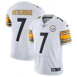 Camiseta NFL Limited Hombre Pittsburgh Steelers 7 Roethlisberger Blanco