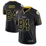 Camiseta NFL Limited Hombre Pittsburgh Steelers Antonio Marron Negro Color Rush 2018 Lights Out