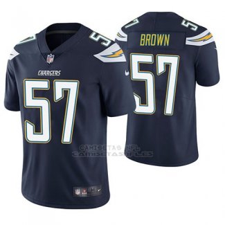 Camiseta NFL Limited Hombre San Diego Chargers Jatavis Marron Azul Vapor Untouchable
