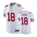 Camiseta NFL Limited Hombre San Francisco 49ers Dante Pettis Blanco Vapor Untouchable