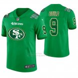 Camiseta NFL Limited Hombre San Francisco 49ers Robbie Gould St. Patrick's Day Verde