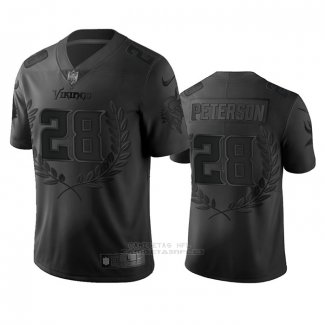 Camiseta NFL Limited Minnesota Vikings Adrian Peterson MVP Negro