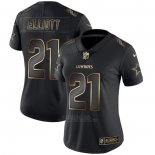 Camiseta NFL Limited Mujer Dallas Cowboys Elliott Vapor Untouchable Negro