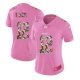 Camiseta NFL Limited Mujer Indianapolis Colts 12 Andrew Luck Rosa 2017 Vapor Untouchable