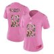 Camiseta NFL Limited Mujer New England Patriots 12 Tom Brady Rosa 2017 Vapor Untouchable