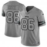 Camiseta NFL Limited Philadelphia Eagles Ertz Team Logo Gridiron Gris