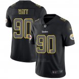 Camiseta NFL Limited Pittsburgh Steelers Watt Black Impact