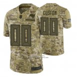 Camiseta NFL Limited Tampa Bay Buccaneers Personalizada Salute To Service Verde