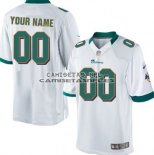 Camiseta NFL Miami Dolphins Personalizada Blanco