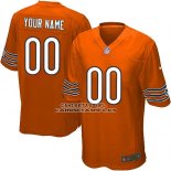 Camiseta NFL Nino Chicago Bears Personalizada Naranja