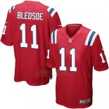 Camiseta New England Patriots Bledsoe Rojo Nike Game NFL Nino