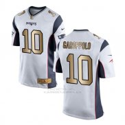 Camiseta New England Patriots Garoppolo Blanco Nike Gold Game NFL Hombre