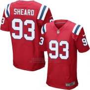 Camiseta New England Patriots Sheard Rojo Nike Elite NFL Hombre