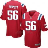 Camiseta New England Patriots Tippett Rojo Nike Game NFL Nino