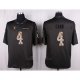 Camiseta Oakland Raiders Carr Apagado Gris Nike Anthracite Salute To Service NFL Hombre