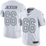 Camiseta Oakland Raiders Jackson Blanco Nike Legend NFL Hombre