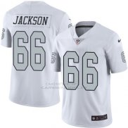 Camiseta Oakland Raiders Jackson Blanco Nike Legend NFL Hombre