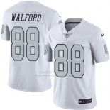 Camiseta Oakland Raiders Walford Blanco Nike Legend NFL Hombre