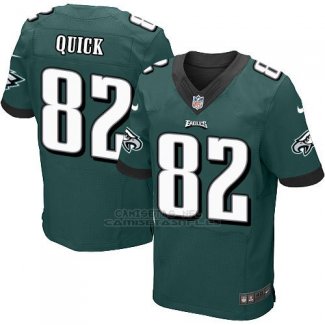 Camiseta Philadelphia Eagles Quick Verde Nike Elite NFL Oscuro Hombre