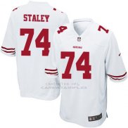 Camiseta San Francisco 49ers Staley Blanco Nike Game NFL Nino