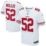 Camiseta San Francisco 49ers Willis Blanco Nike Elite NFL Hombre
