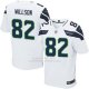 Camiseta Seattle Seahawks Willson Blanco Nike Elite NFL Hombre