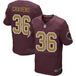 Camiseta Washington Commanders Cravens Apagado Rojo Nike Elite NFL Hombre